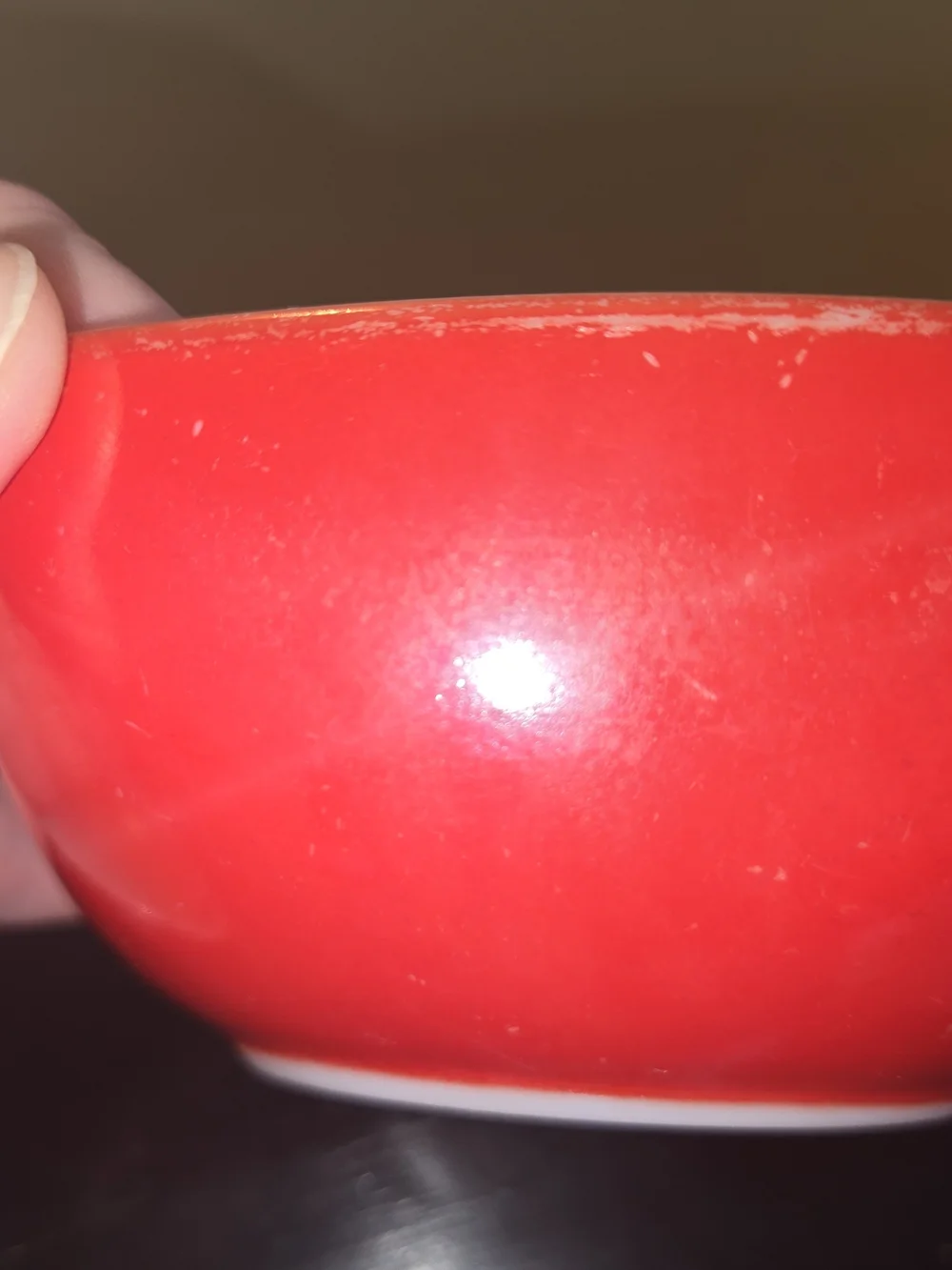 Pyrex Red Hostess 12 Oz Set Of 3